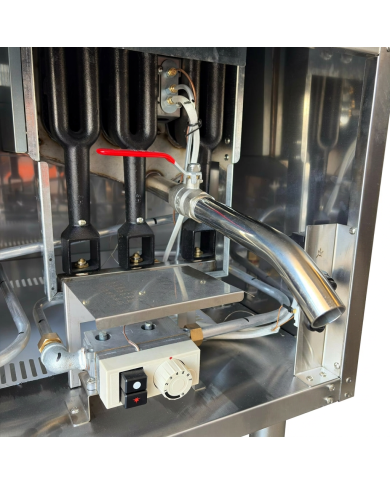 Freidora Industrial Doble 28+28L Butano Romux | Equipamiento Industrial