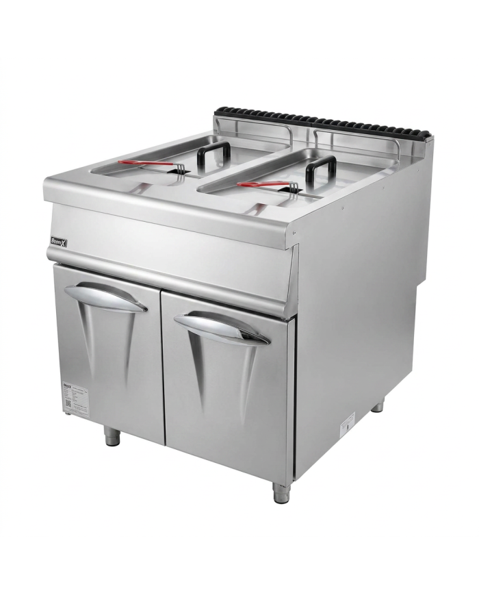 Freidora Industrial Doble 28+28L Butano Romux | Equipamiento Industrial