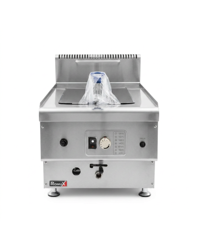 Freidora Industrial a Gas Natural 14L Sobremesa Romux | Equipamiento Hostelería