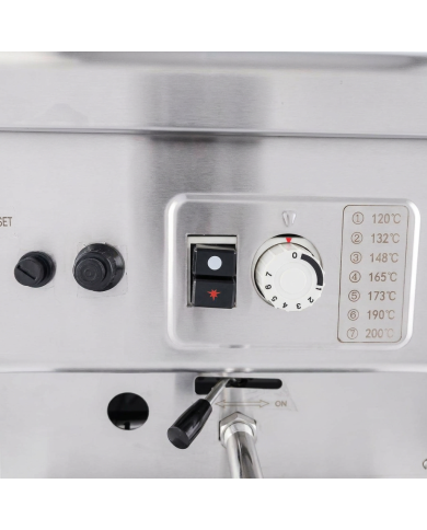 Freidora Industrial a Gas Natural Doble 14L | Gastroten