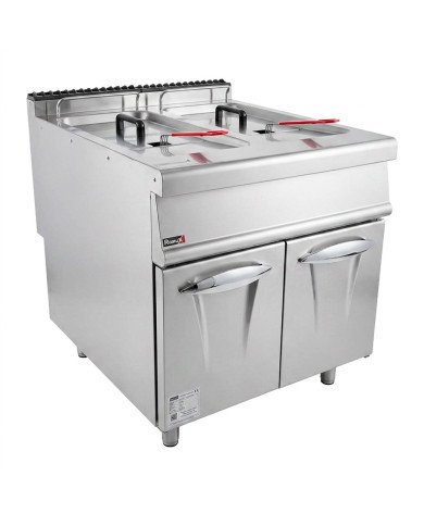 Freidora Industrial Doble 28+28L Romux | Maquinaria Hostelería