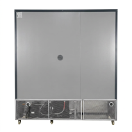 Armario Expositor Refrigerado Modelo D Luz Led - 1500 Litros 3 Puertas