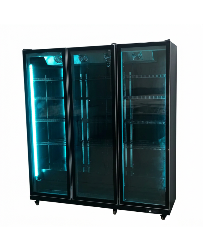 Armario Expositor Refrigerado 1500L Ventilado Romux | Equipamiento Industrial