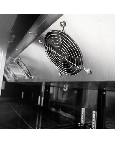 Armario Expositor Refrigerado 1500L Ventilado Romux | Equipamiento Industrial