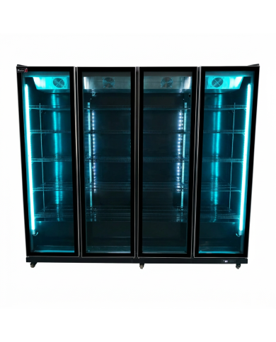 Armario Expositor Refrigerado 2000L Ventilado Romux | Equipamiento Industrial