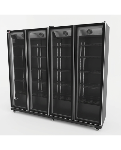 Armario Expositor Refrigerado 2000L Ventilado Romux | Equipamiento Industrial