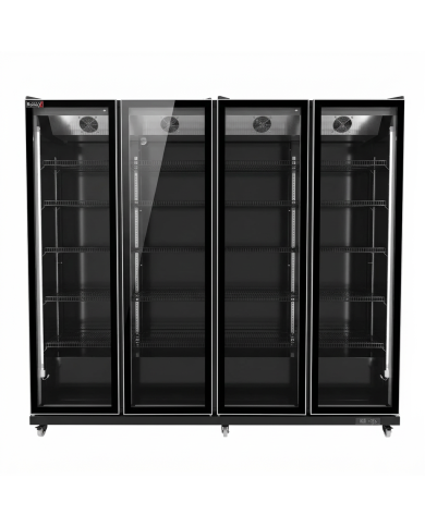 Armario Expositor Refrigerado 2000L Ventilado Romux | Equipamiento Industrial