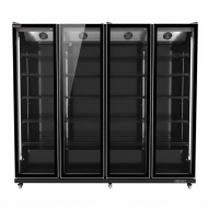 Armario Expositor Refrigerado Modelo D Luz Led - 2000 Litros 4 Puertas