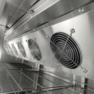 Armario Expositor Refrigerado Modelo D Luz Led - 2000 Litros 4 Puertas