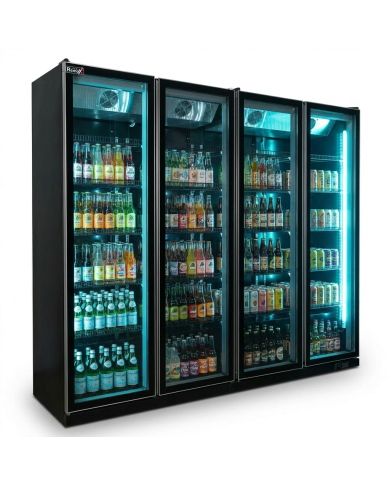 Armario Expositor Refrigerado 2000L Ventilado Romux | Equipamiento Industrial