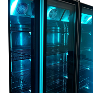 Armario Expositor De Congelación Modelo D Luz Led - 2200 Litros 4 Puer