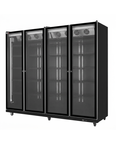 Armario Expositor de Congelación 2200L Ventilado Romux | Equipamiento Industrial
