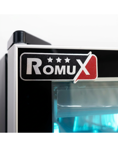 Armario Expositor de Congelación 2200L Ventilado Romux | Equipamiento Industrial