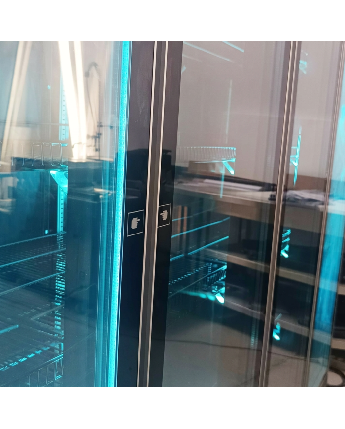 Armario Expositor De Congelación Modelo D Luz Led - 2200 Litros 4 Puer