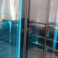 Armario Expositor De Congelación Modelo D Luz Led - 2200 Litros 4 Puer