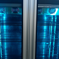 Armario Expositor De Congelación Modelo D Luz Led - 2200 Litros 4 Puer