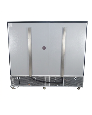 Armario Expositor de Congelación 2200L Ventilado Romux | Equipamiento Industrial