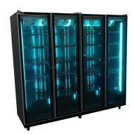 Armario Expositor De Congelación Modelo D Luz Led - 2200 Litros 4 Puer