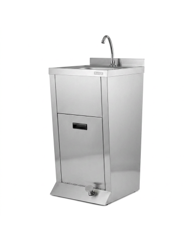 Lavamanos Romux 450x550 mm con Pedestal | Equipamiento Industrial