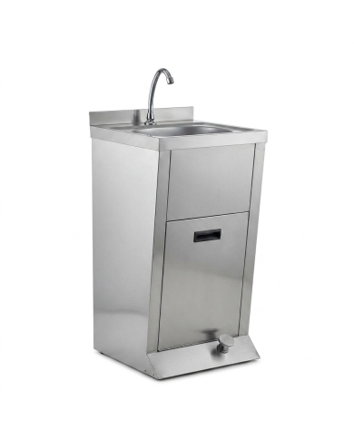 Lavamanos Romux 450x550 mm con Pedestal | Equipamiento Industrial