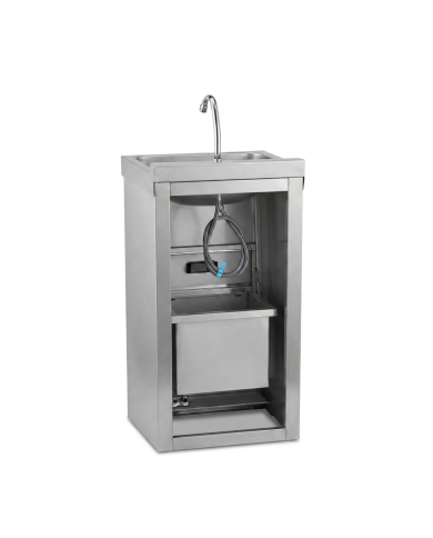 Lavamanos Romux 450x550 mm con Pedestal | Equipamiento Industrial