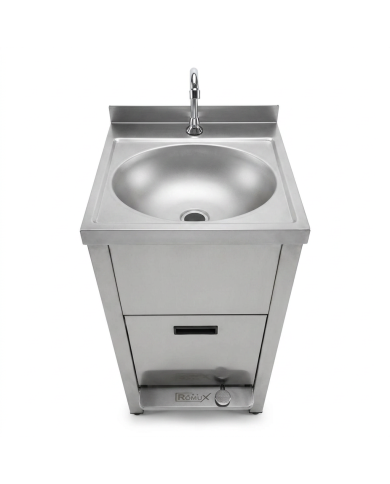 Lavamanos Romux 450x550 mm con Pedestal | Equipamiento Industrial