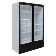 Armario expositor de congelación 1000L 2 puertas CLEITON ventilado