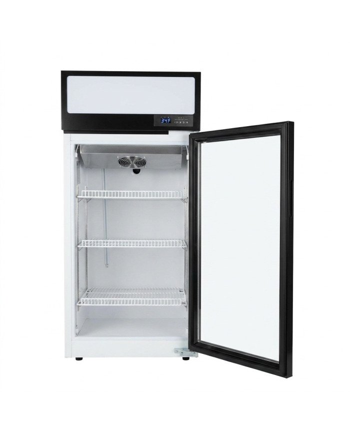 Armario expositor refrigerado 100L 1 puerta CLEITON ventilado