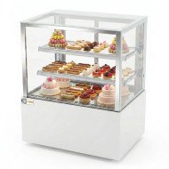 Vitrina Pastelera Refrigerada Cuadrada de Suelo de 640 litros | Equipamiento industrial