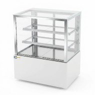 Vitrina Pastelera Refrigerada Cuadrada de Suelo de 640 litros | Equipamiento industrial