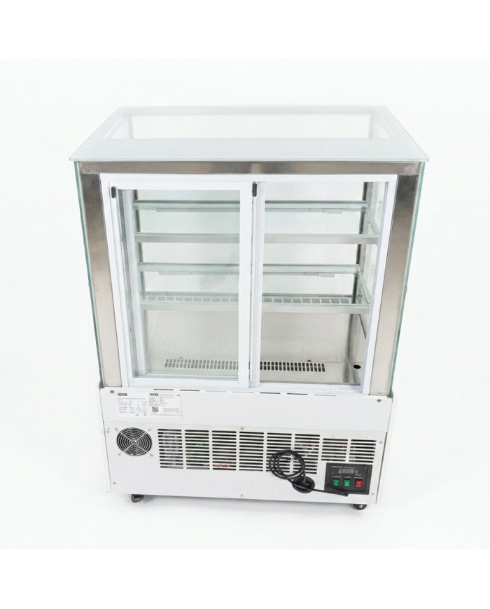 Vitrina Pastelera Refrigerada Cuadrada de Suelo de 640 litros | Equipamiento industrial