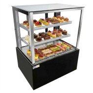 Vitrina Pastelera Refrigerada Cuadrada de Suelo de 640 litros | Equipamiento industrial