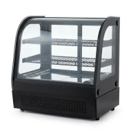 Vitrina Pastelera Expositora Refrigerada De Sobremesa 2 Estantes Con 2