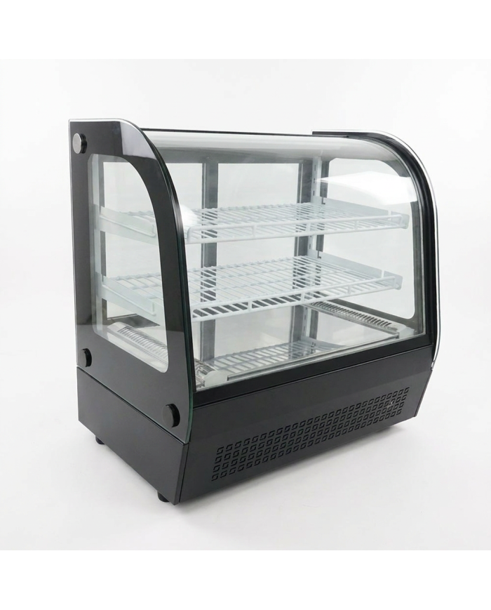 Vitrina Pastelera Expositora Refrigerada De Sobremesa 2 Estantes Con 2
