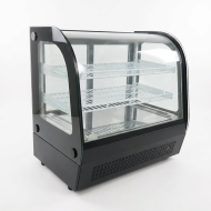 Vitrina Pastelera Expositora Refrigerada De Sobremesa 2 Estantes Con 2