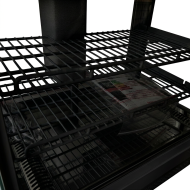 Vitrina Pastelera Expositora Refrigerada De Sobremesa 2 Estantes Con 2