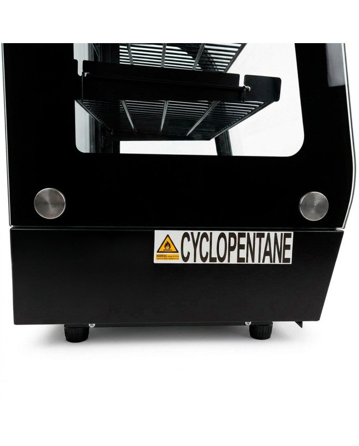 Vitrina Pastelera Expositora Refrigerada De Sobremesa 2 Estantes Con 2