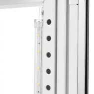 Vitrina Pastelera Expositora Refrigerada Vertical De Sobremesa 3 Estan