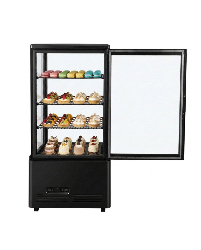 Vitrina Pastelera Expositora Refrigerada Vertical De Sobremesa 3 Estan