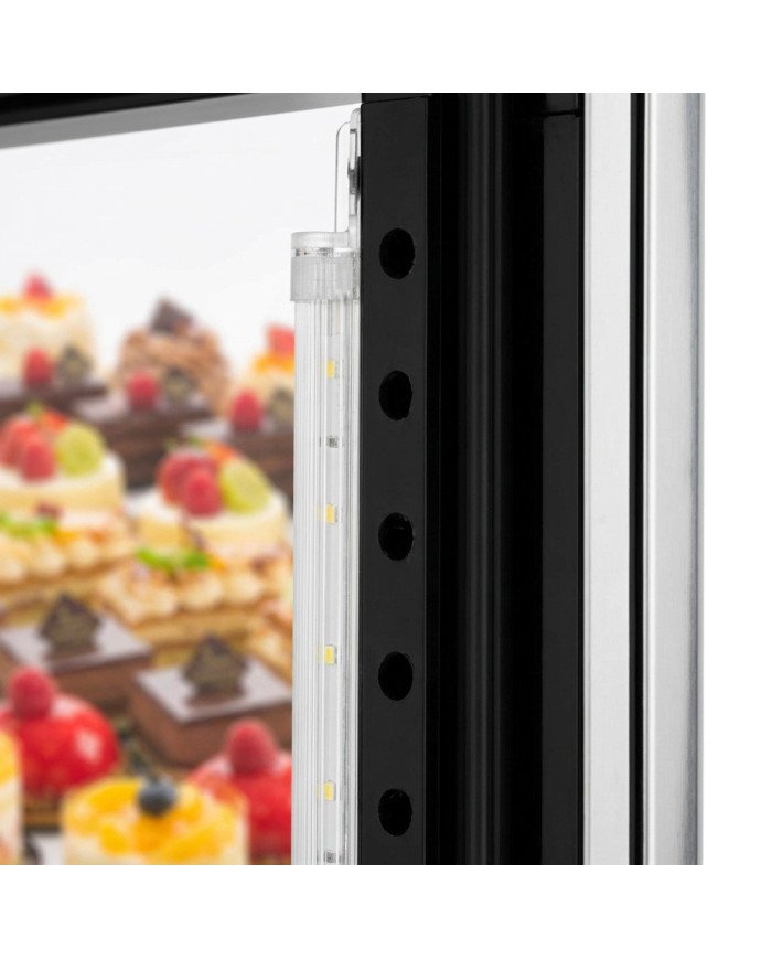Vitrina Pastelera Expositora Refrigerada Vertical De Sobremesa 3 Estan
