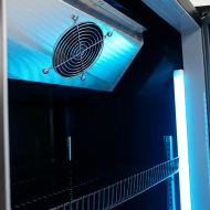 Armario Expositor Refrigerado Modelo D Luz Led - 450 Litros 1 Puerta D