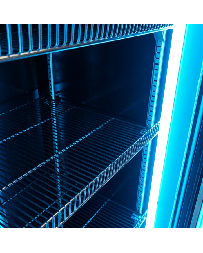 Armario Expositor Refrigerado Modelo D Luz Led - 450 Litros 1 Puerta D