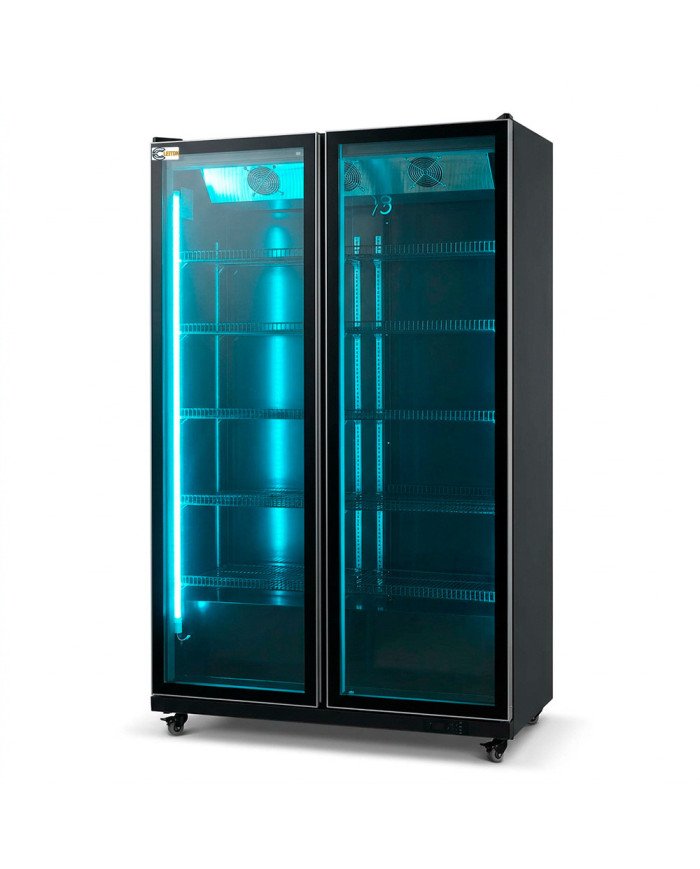 Armario Expositor Refrigerado 1050L Ventilado Cleiton | Equipamiento Industrial