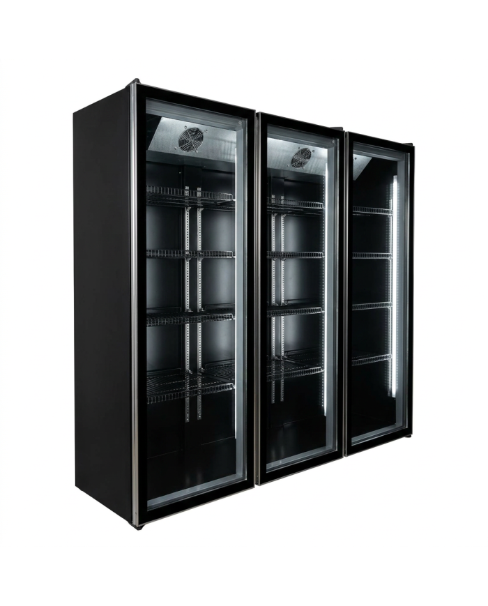 Armario Expositor Refrigerado 1500L Ventilado Cleiton | Equipamiento Industrial