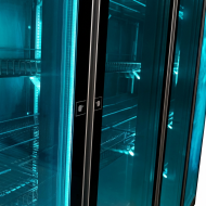 Armario Expositor Refrigerado Modelo D Luz Led - 2000 Litros 4 Puertas