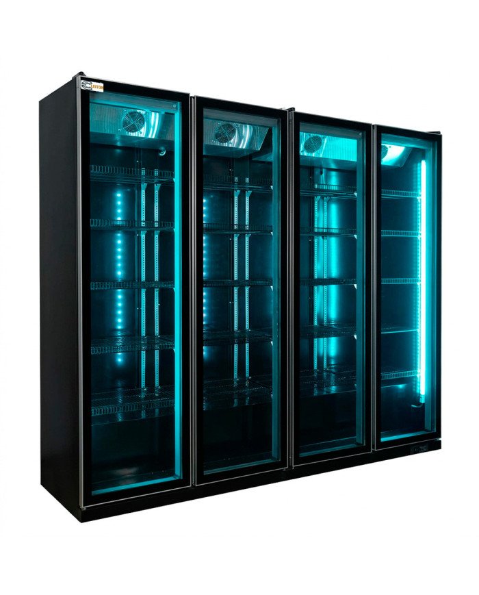 Armario Expositor Refrigerado 2000L Ventilado Cleiton | Equipamiento Industrial
