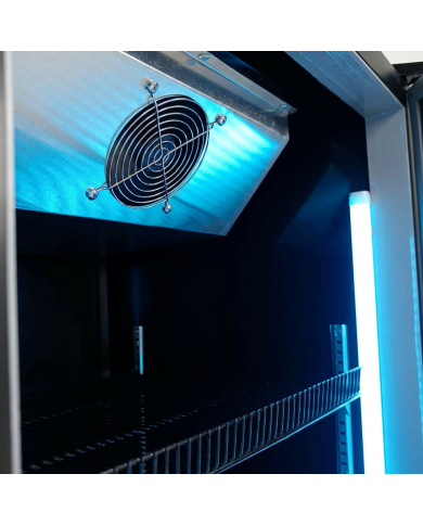 Armario Expositor De Congelación Modelo D Luz Led - 500 Litros 1 Puert