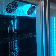 Armario Expositor De Congelación Modelo D Luz Led - 1600 Litros 3 Puer