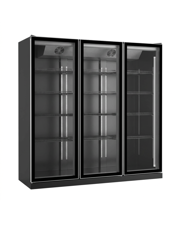 Armario Expositor De Congelación Modelo D Luz Led - 1600 Litros 3 Puer