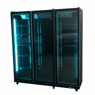 Armario Expositor De Congelación Modelo D Luz Led - 1600 Litros 3 Puer